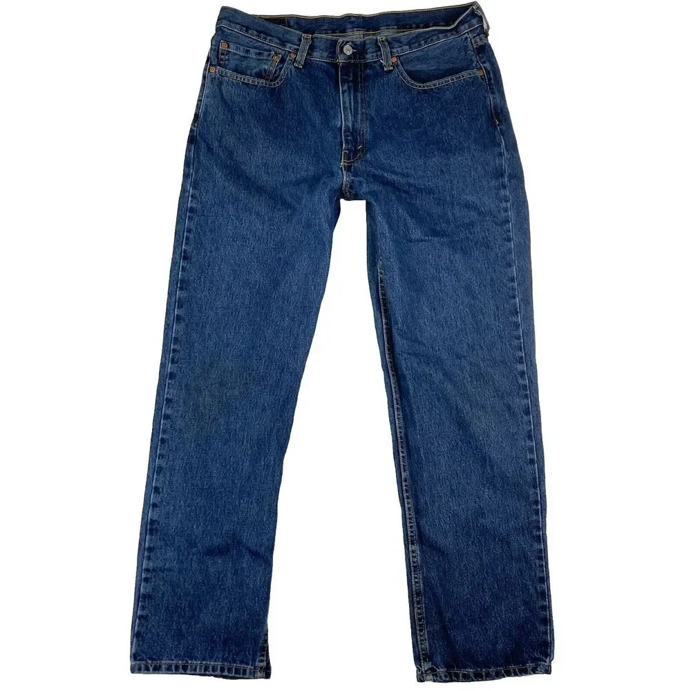 Levi's 550 Jeans‎ Mens Blue Mid Rise Size 36x32